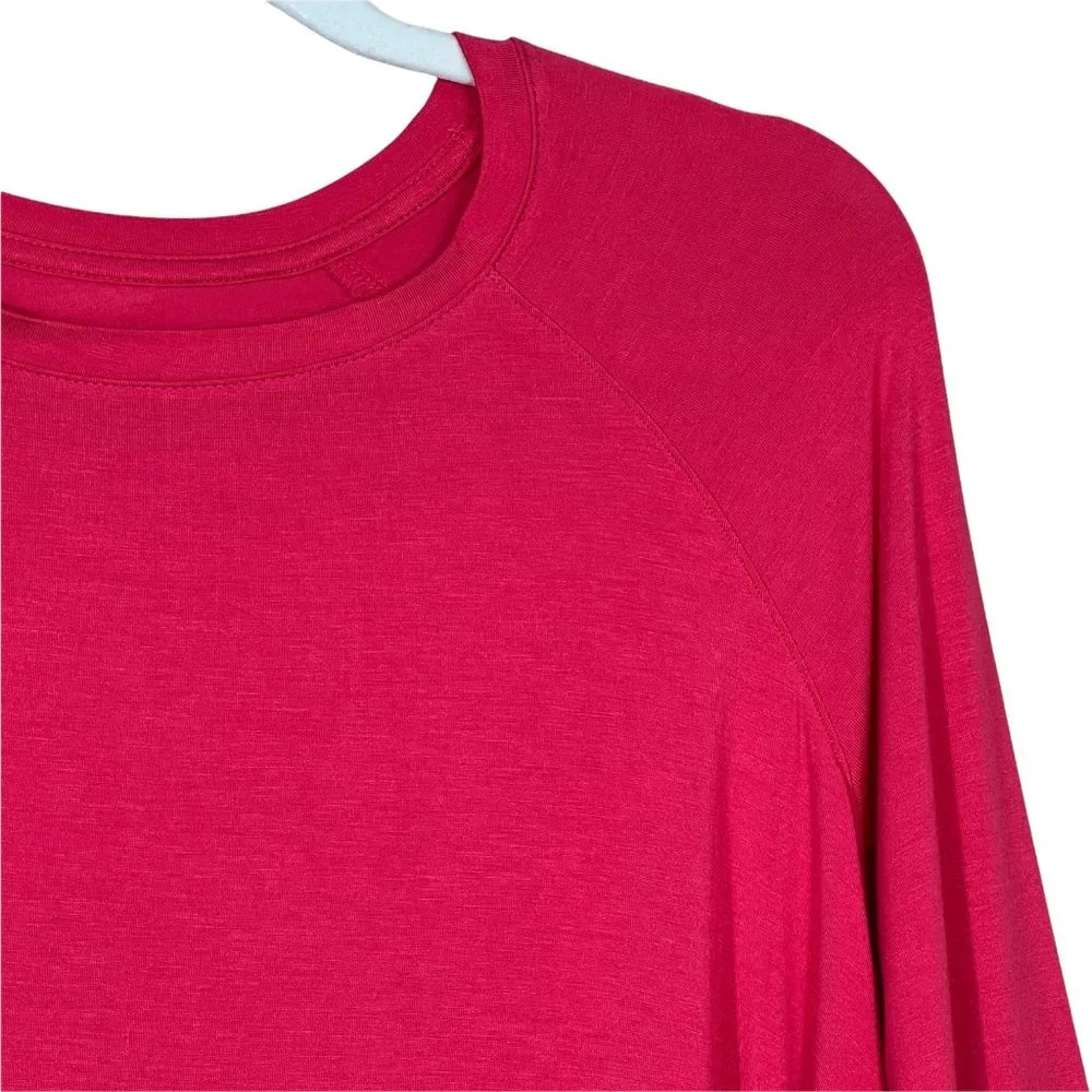 Old Navy A-Line Tunic Top Blurred Red Girl’s‎ Large/10-12